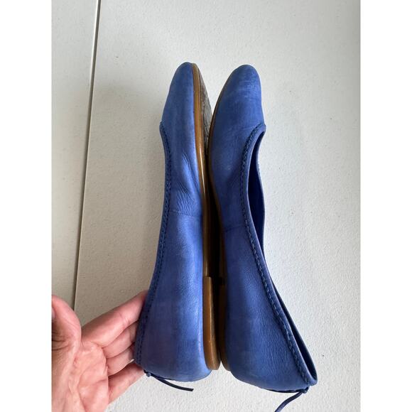 Frye Regina Ballet Shoe Cobalt Blue 7.5 - Picture 5 of 7